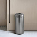 Dyna-Living Stainless Steel Trash Can Outdoor Large Garbage Can - Image 7