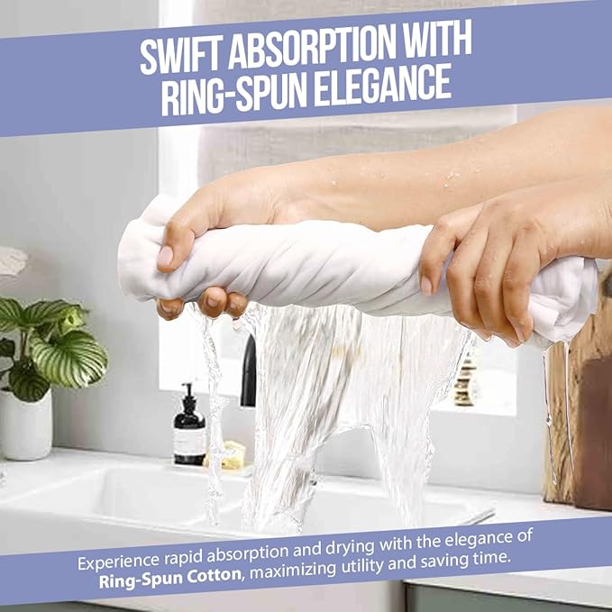 WHITEWRAP Flour Sack Towels| Tea Towel - Image 7