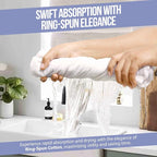 WHITEWRAP Flour Sack Towels 18x28 – 100% Cotton, Reusable Kitchen Tea Towels - Image 8