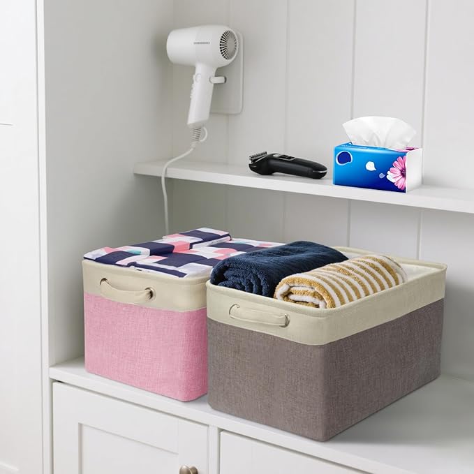 BALEINE 3 Pack Fabric Storage Bins - Image 9