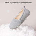 HomeTop Women's Comfy Loafer Slippers Lightweight Memory Foam Non-slip Indoor - Image 5