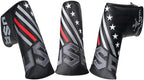 Big Teeth Golf Cover USA Stripe and Star Headcover Covers, Driver Fairway Wood - Image 7