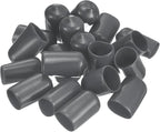 uxcell 20pcs Rubber End Caps 12.5mm ID Vinyl Round Tube Bolt Cap Cover Thread - Image 4