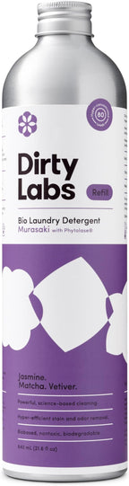 Dirty Labs | Murasaki Scent | Bio-Liquid Laundry Detergent | 80 Loads | by DirtyLabs