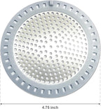 2PCS Shower Drain Hair Catcher, Shower Drain Strainer, Stainless Steel - Image 2