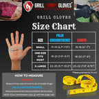 Grill Armor Oven Gloves 932°F Extreme Heat & Cut Resistant Oven Mitts - Image 6