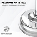Toilet Paper Holder Stand, Polished Chrome Toilet Paper Holder Free Standing - Image 7