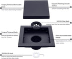 RANDOM Black Shower Drain Square - Image 5