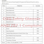OXG 6 Pack Safety Goggles ANSI Z87.1 Glasses, Anti-Fog Protective Safety - Image 6