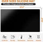 Warome Heat Resistant Mat, Extra Large Silicone Mats - Image 3