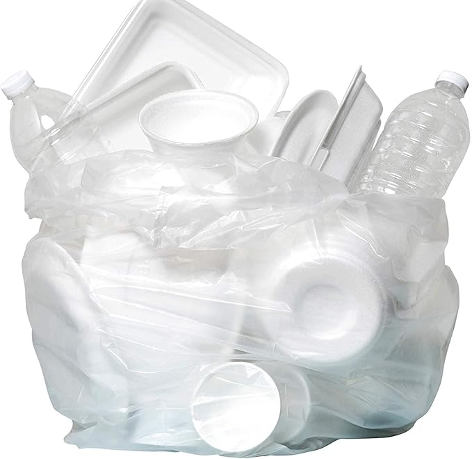 Aluf Plastics High Density Trash Bags, 10 Gallon, 6 Micron, - Image 4
