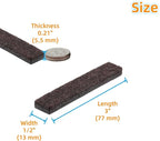 Furnigear Felt Strips with Adhesive Backing - Image 2