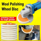 10 Pcs 4.5 Inch Wool Felt Polishing Wheel Disc, Wool Polishing Wheel Disc - Image 6