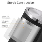 Mbillion Small Trash Can with Swing Lid 2.4 Gallons/9 Liter, Mini Trash Can - Image 5