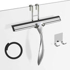 Shower Squeegee Set, 10-Inch Stainless Steel Squeegee by SSTOOHL