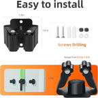 8 PCS Broom Holder Wall Mount, Upgraded Heavy Duty Mop and Broom Holder Wall - Image 5