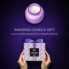 Lavender Candle 19oz Volcano Jar - Image 2