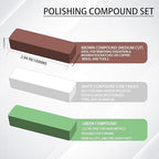 6PCS Buffing Wheels for Drill and 3 PCS Polishing Compounds, Wheel Polishing Kit - Image 5
