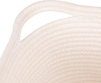 Medium and Large Woven Basket//With Handle, Used - Image 5