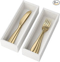 Utensil Organizer Silverware Drawer Organizer by Lixple