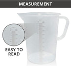 Appletofu Plastic Graduated Measuring and Mixing Pitcher - 2000ml Plastic - Image 3