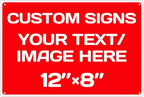Personalized Aluminum Weatherproof Metal Sign by Repaly
