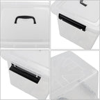 Zopnny 12 Quart Storage Latch Bins - Image 3
