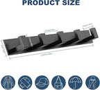 PMMASTO Coat Rack Wall Mount, Coat Hooks Wall Hooks - Image 2
