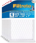 Filtrete 20x24x1 AC Furnace Air Filter, MERV 13, MPR 1900, Premium Allergen by Filtrete