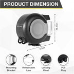 Retractable Double Clothesline – 49 ft x 2 Heavy Duty Clothes Line - Image 5