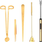 5 in 1 Candle Accessory Set, Candle Wick Trimmer Cutter, Candle Wick Dipper by HEYLOURB