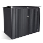 Aoxun 3.3' x 5.6' Metal Storage Shed - Image 7
