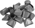 uxcell 20pcs Rubber End Caps 31mm ID Vinyl Cap Cover Screw Protectors Dark Grey - Image 4