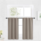 RYB HOME Bathroom Window Curtains by RYBHOME