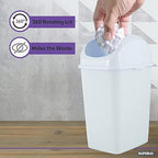 Superio Mini Desktop Trash Can - Image 3