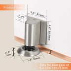 Bak Bo Magnetic Door Stoppers 1 Pack Bottom of Door Holder Keep Door Open No - Image 2