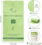 100% Compostable 1.6 Gallon Trash Bags, 6 Liter - Image 2