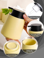 INGOFIN Ceramic Foaming Soap Dispenser -14 oz Foam Hand Soap Dispenser Bathroom - Image 4