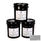 15 Gallon Resin and Hardener, 15 Gallon Dove Gray Epoxy Resin Coating Made by ColoredEpoxies