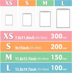 Odor Sealing Disposable Diaper Bags, Large Capacity, Unscented Diaper Trash Bags - Image 5
