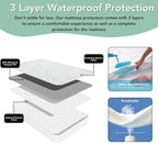 Bamboo Rayon Mattress Protector - Image 4