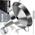 Walfos Extra Large Stainless Steel Funnel by Walfos