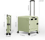 Heavy Duty Rolling Cart for Stairs：Collapsible Utility Crate - Image 4