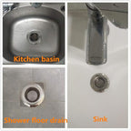 Shower Drain, Bathtub Drain Cover, Sink Tub Drain Stopper, Sink Strainer - Image 7