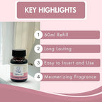 G's Breeze Dark Chocolate & Strawberry Diffuser Oil Refill - Image 2