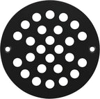 4-Inch Screw-in Shower Strainer Drain Cover Replacement Floor Strainer by vouruna