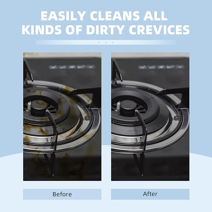 Hard Bristle Crevice Cleaning Brush-Thin Gap Scrub Brush, Small Cleaning Brush - Image 5