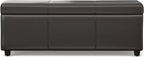 SIMPLIHOME Avalon 44 inch Wide Contemporary Rectangle Lift Top Rectangular - Image 6