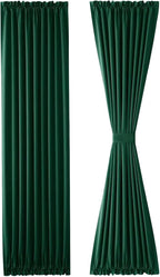 DWCN French Door Curtains – Rod Pocket Thermal Blackout Curtain - Image 7