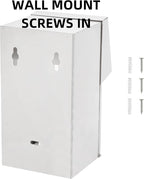 Commercial Toilet Paper Tissue Dispenser Dual Rolls Toilet Paper Holder - Image 5